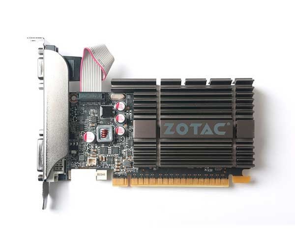 Placa de Video Zotac GeForce GT 710 2GB GDDR5 Zone 64-bit, ZT-71307-20L