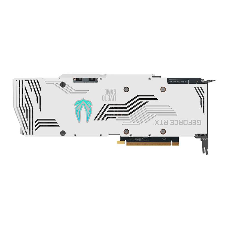 Placa de Video Zotac GeForce RTX 3080 Trinity OC White Edition LHR, 10GB, GDDR6X, 320-bit, ZT-A30800K-10PLHR