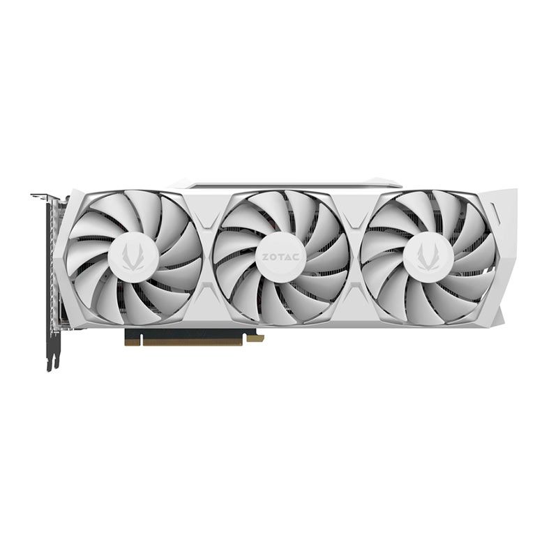 Placa de Video Zotac GeForce RTX 3080 Trinity OC White Edition LHR