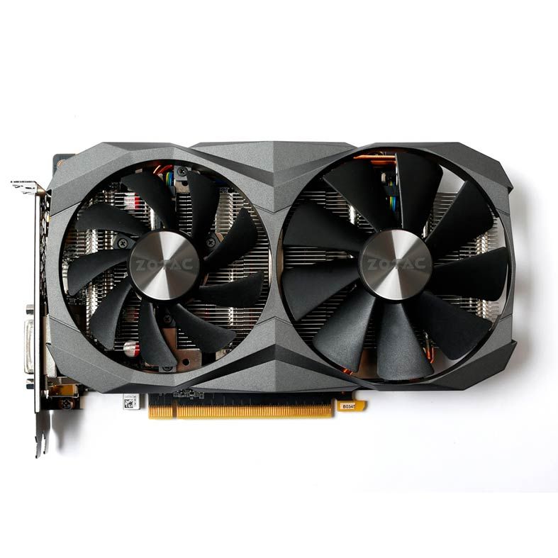 Placa de Video Zotac GeForce 1060 6GB GDDR5X 192-bit, ZT-P10620A-10M