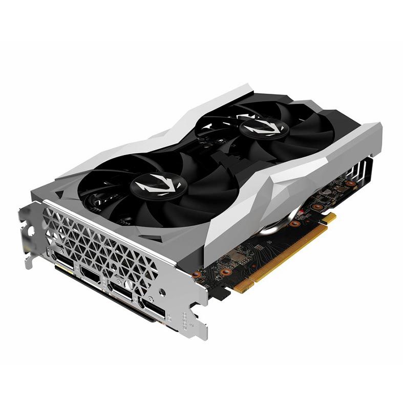 Placa de Video Zotac GeForce RTX 2060 6GB GDDR6 Twin Fan 192-bit, ZT-T20600F-10M