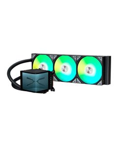 Water Cooler Tryx Panorama, ARGB, Display 3D AMOLED 6.5 Pol, 360mm, Preto, L-P360A-AS3M-G1K