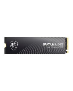 SSD MSI Spatium M560, 1TB, M.2 2280, PCIe NVMe, Leitura 10.200MB/s, Gravacao 8.400MB/s, S78-440L0F0-P83