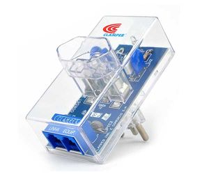 Protetor Elétrico Clamper Energia + Tel 10A Entrada e Saída RJ11, 008528