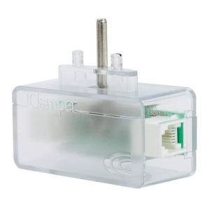 Protetor Eletrico DPS Clamper iClamper Tel + Cabo RJ11 Transparente, 010645