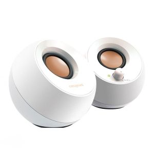 Caixa de Som Creative Pebble, 2x2.2W RMS, USB, Branco, 06MF168000010