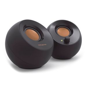 Caixa de Som Creative Pebble, 2x2.2W RMS, USB, Preto, 06MF168000011