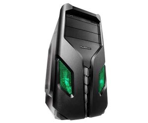 Gabinete Raidmax EXO Preto/Verde, 108BG