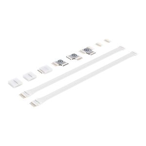 Conjunto de Conectores Elgato Light Strip, Conector T, Cantos, Cabos de Extensao, 10LAF9901 Conjunto de Conectores Elgato Light Strip, Conector T, Cantos, Cabos de Extensao, 10LAF9901