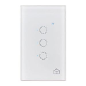 Interruptor Smart Wi-fi Positivo, 3 Botoes, Branco, 11172545