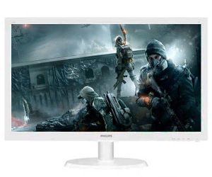 Monitor Philips 21.5" LED Full HD Branco, 223V5LHSW2/57