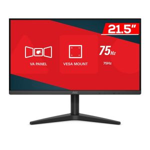 Monitor AOC B1 21.5" LED 6,5ms 75Hz FHD LowBlue Mode/FlickerFree VGA/HDMI, 22B1HM5