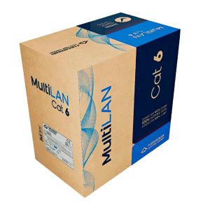 Cabo de Rede Furukawa Multilan, Cat6, 305m, Vermelho, 23400216