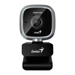 Webcam Genius FaceCam 2010, FHD, 1080p, USB, Com Microfone, Prata, 32200013400 Webcam Genius FaceCam 2010, FHD, 1080p, USB, Com Microfone, Prata, 32200013400