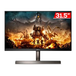 Monitor Gamer Philips Momentum, 31.5 Pol, IPS, 4K, UHD, 1ms, 144Hz, HDMI/DP, FreeSync Premium, 329M1RV
