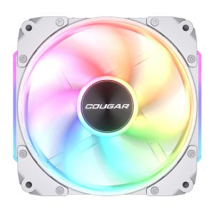 Ventoinha Cougar Apolar 120 ARGB, 120mm, Branco, 3MAPR12A1.0002