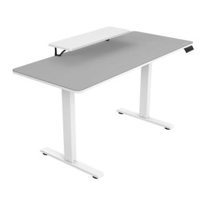 Mesa Gamer Cougar E-Star 140, Com Regulagem de Altura, Branco, 3MSTA3WW.0006 Mesa Gamer Cougar E-Star 140, Com Regulagem de Altura, Branco, 3MSTA3WW.0006