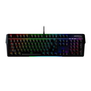 Teclado Mecanico Gamer HyperX Alloy MKW100, RGB, Switch Red, Preto, 4P5E1AA-ABA