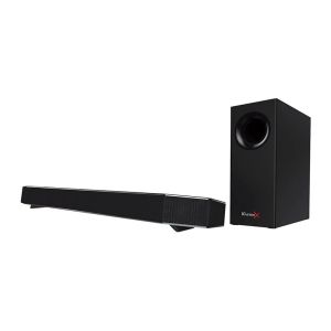 Caixa de Som Creative Sound BlasterX Katana, Led Aurora Reactive, 150W RMS, Bluetooth, Cabo Optico, USB e AUX, Preto, 51MF8245AA000