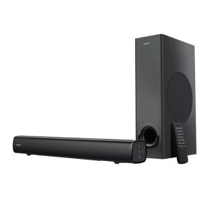 Soundbar Creative Stage, 160W RMS, Bluetooth, Cabo Optico e AUX, Preto, 51MF8360AA000