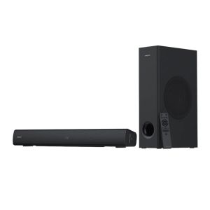 Caixa de Som Creative Stage V2, 160W RMS, Bluetooth, Cabo Optico e USB, Preto, 51MF8375AA001