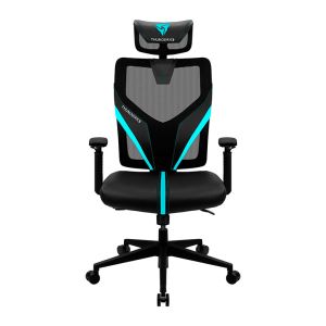Cadeira Gamer ThunderX3 YAMA1 Ergonomica, Preto e Cyan, 69674
