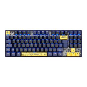 Teclado Mecanico Gamer Redragon World of Warcraft Alianca, Led Azul, Switch Blizzard, 6975763141700