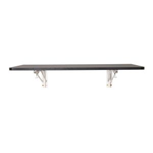 Mesa de Parede Hayonik MDR 1100, Dobravel, 1100x440mm, Preta, 77462