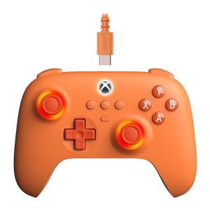 Controle 8BitDo Ultimate C, Para Xbox, Laranja, 82CF05D