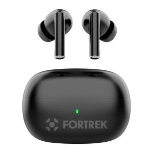 Fone de Ouvido Fortrek HWS1, Bluetooth, Preto, 83459