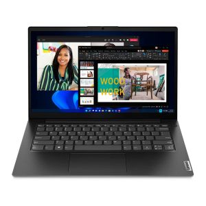 Notebook Lenovo V14, 14 Pol, AMD Ryzen 5 7520U, FHD, 8GB DDR5, SSD 256GB, Preto, 83GE0008BR
