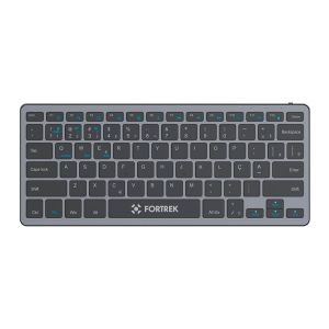 Teclado Office Fortrek KB11 Compact, ABNT2, Bluetooth, Preto, 84454