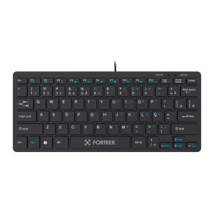 Teclado Membrana Fortrek K13, ABNT2, USB, Preto, 84954