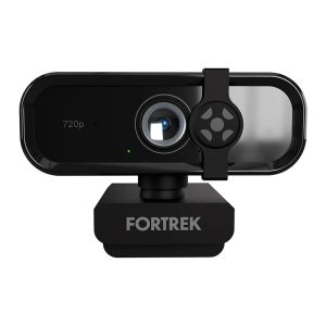 Webcam Fortrek Vision 10, HD, 720p, USB, Preto, 84985
