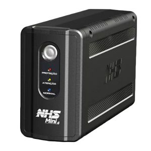 Nobreak NHS Mini 4S, 400VA/180W, Entrada 220V, Saida 220V, Preto, 90.A0.004001