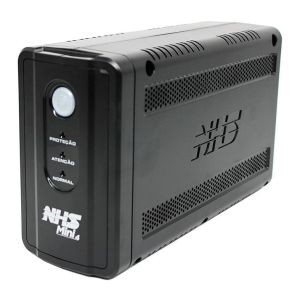 Nobreak NHS Mini 4 Senoidal, 600VA/300W, Entrada 120V, Mono 120V, Preto, 90.A1.006000