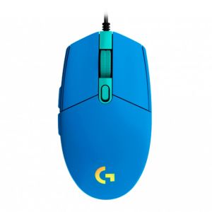 Mouse Gamer Logitech G203 RGB 8000Dpi 6 Botoes Azul, 910-005795