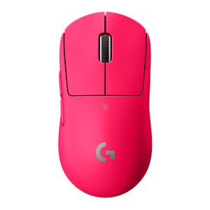 Mouse Gamer Logitech G Pro X Superlight, Wireless, 25600DPI, 5 Botoes, Rosa, 910-005955