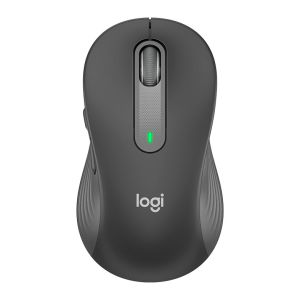 Mouse Logitech Signature M650L, Bluetooth, 2000DPI, 5 Botoes, Grafite, 910-006231