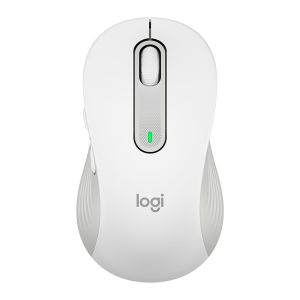 Mouse Logitech Signature M650L, Bluetooth, 2000DPI, 5 Botoes, Branco, 910-006233