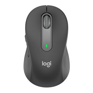 Mouse Logitech Signature M650, Bluetooth, 2000DPI, 5 Botoes, Grafite, 910-006250