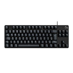 Teclado Mecanico Gamer Logitech G413 TKL SE, Led Branco, ABNT2, Preto, 920-010562