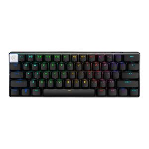 Teclado Mecanico Logitech G Pro X Lightspeed, RGB, 60%, Switch Optico GX Tactile, Tri-Mode, Preto, 920-011902 Teclado Mecanico Logitech G Pro X Lightspeed, RGB, 60%, Switch Optico GX Tactile, Tri-Mode, Preto, 920-011902