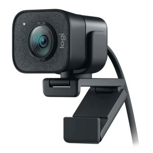 Webcam Logitech StreamCam Plus Full HD 1080p Preta, 960-001280