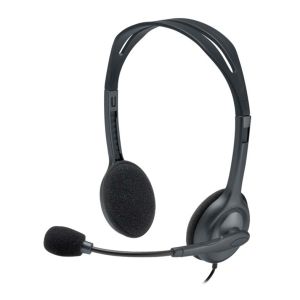 Headset Logitech H111 Stereo Preto