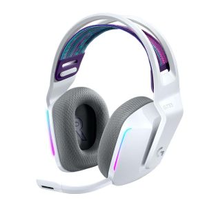 Headset Gamer Logitech G733 Lightspeed 7.1 Wireless RGB Branco, 981-000882