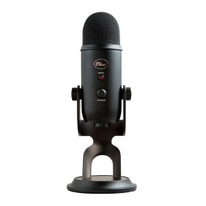 Microfone Condensador Blue Yeti Blackout, 988-000100 | Pichau