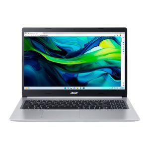 Notebook Acer Aspire 5, 15.6 Pol, FHD, AMD Ryzen 5 5500U, 8GB, DDR4, SSD 256GB, Prata, A515-45-R5AT