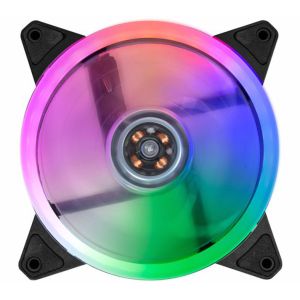 Ventoinha K-MEX AA-FAF1, Rainbow, 120mm, Preto, AAFAF136ATSJB0X