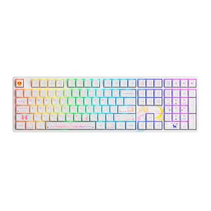Teclado Mecanico Gamer Akko 5108B Plus Sailor Moon Crystal, RGB, Wireless, Switch Gateron Pink, AKKO-5108B-SAILORMOON